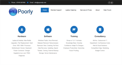 Desktop Screenshot of pcpoorly.com