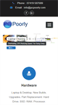 Mobile Screenshot of pcpoorly.com